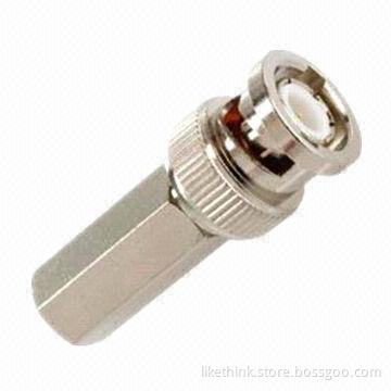 BNC Connector, -40 to 60°C Temperature Range and BNC Female/RCA Male Connector, ABS Insulator
